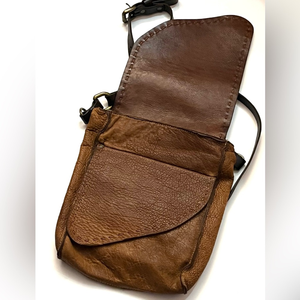Vin Baker Leather Crossbody Bag - USA - Picture 2 of 10